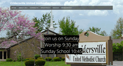 Desktop Screenshot of cridersvilleumc.org